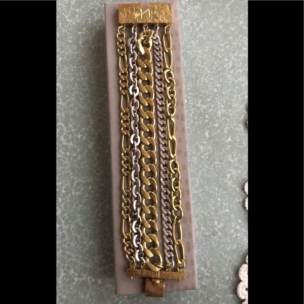 Silpada K & R multi chain bracelet - Picture 2 of 3